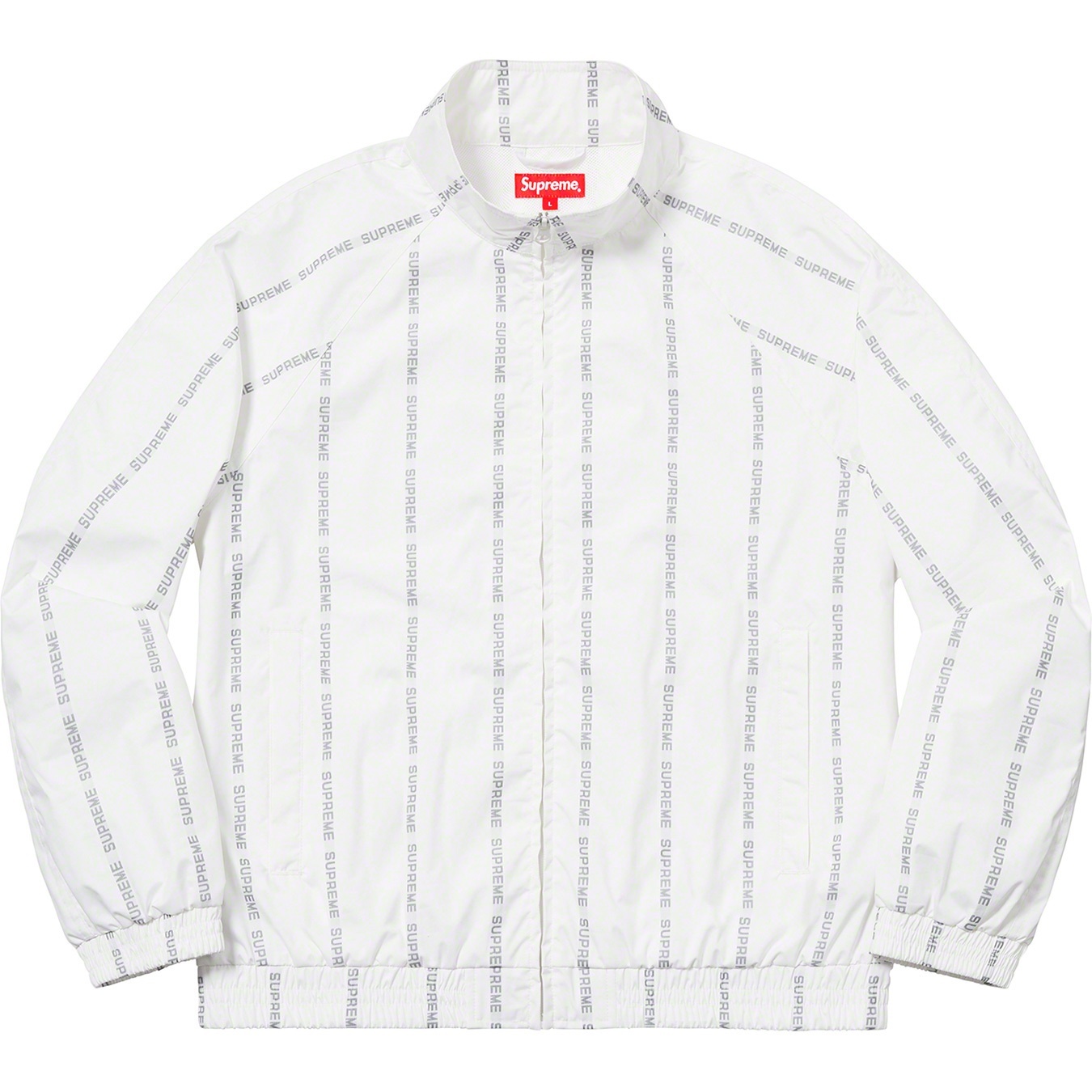 Reflective Text Track Jacket view 11